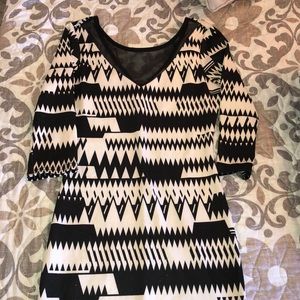 2 for 15 Chevron v neck dress